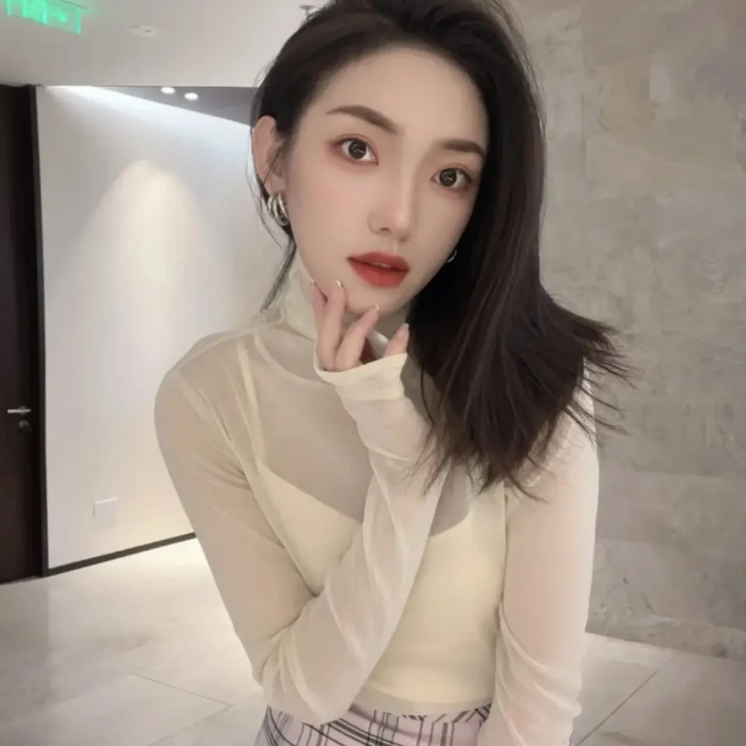 GIRDEAR/哥弟 百搭精致气质显瘦温柔时髦纱衣1300237/1301052