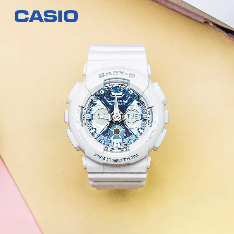 卡西欧（CASIO）手表女士BABY-G运动日韩表BA-130-7A2