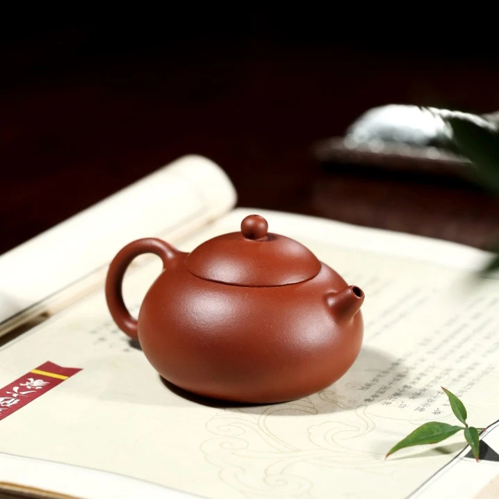 百年利永初恋自炼小红泥110CC宜兴茶具泡茶器原矿