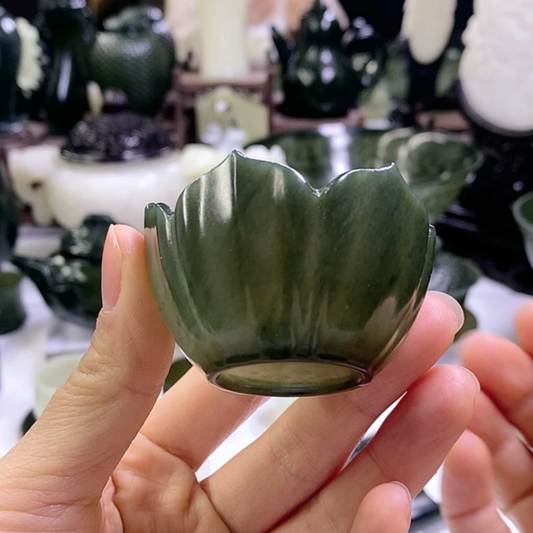 【闪购商品】和田玉（青玉）摆件未镶嵌何*凌