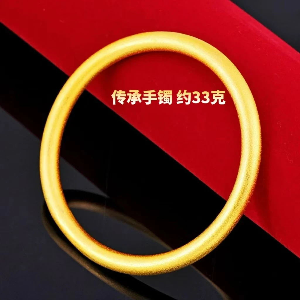 合金手镯 古法传承手镯 2024女士新款时尚潮流精美百搭简约首饰