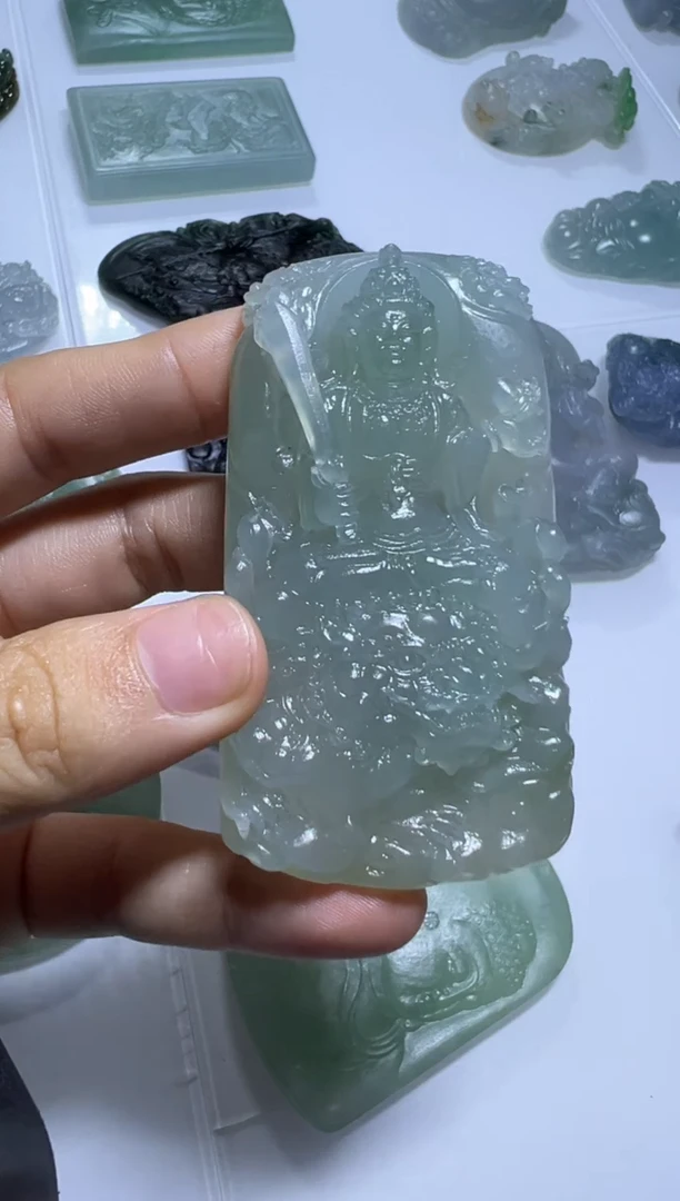 【闪购商品】定制翡翠未镶嵌文书