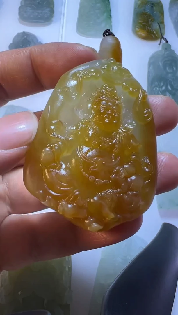 【闪购商品】定制翡翠未镶嵌财神