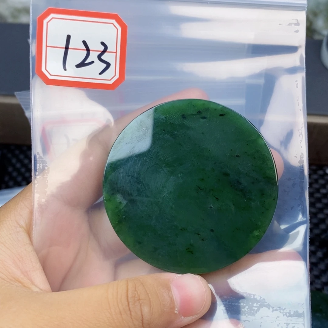 和田玉镯芯未镶嵌