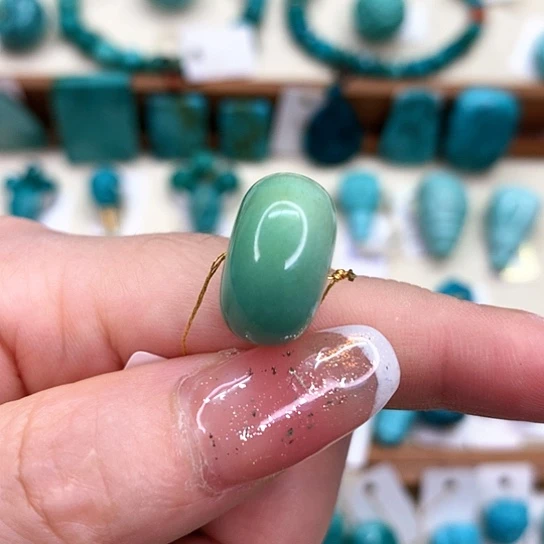 绿松石挂件未镶嵌