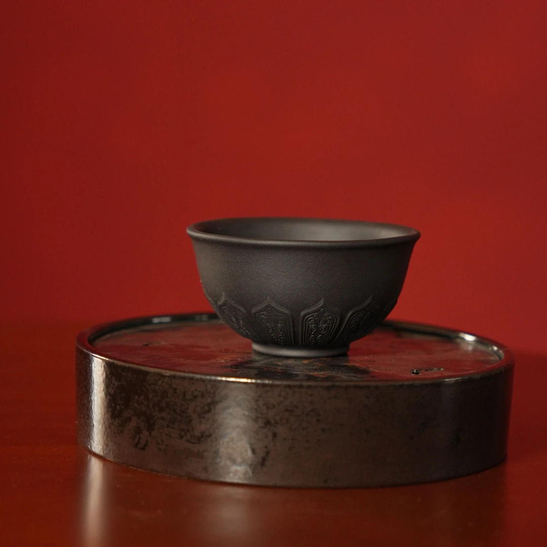 坤宁主人杯（黑） 国宝藏砂定制 限量发行 紫砂 茶杯茶具品茗杯