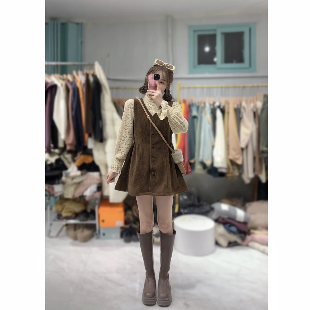 拾一 小个子定制 卡布奇诺 甜美套装