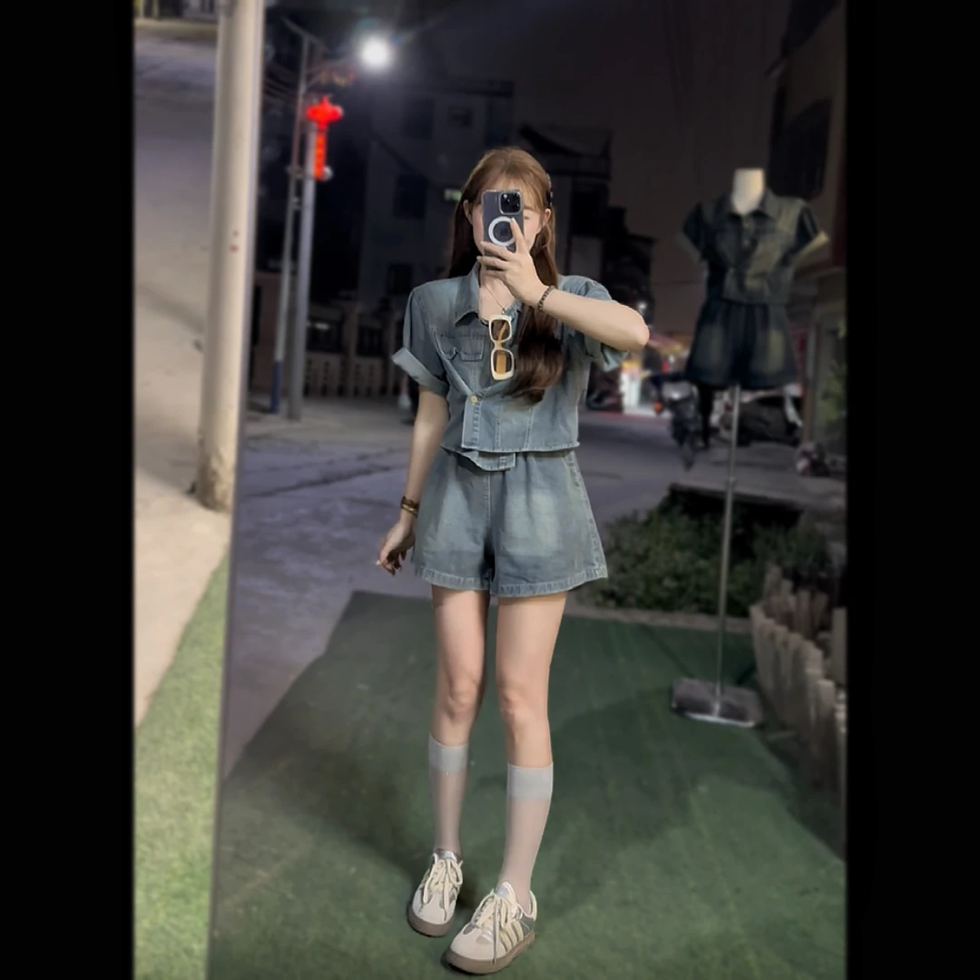 拾一 可盐可甜 绝绝子牛仔套装