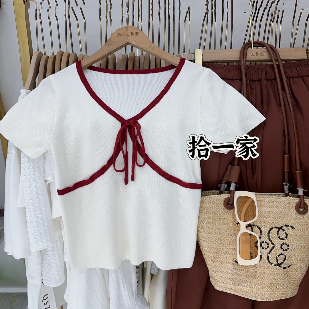 拾一 巴黎少女 氛围感短袖