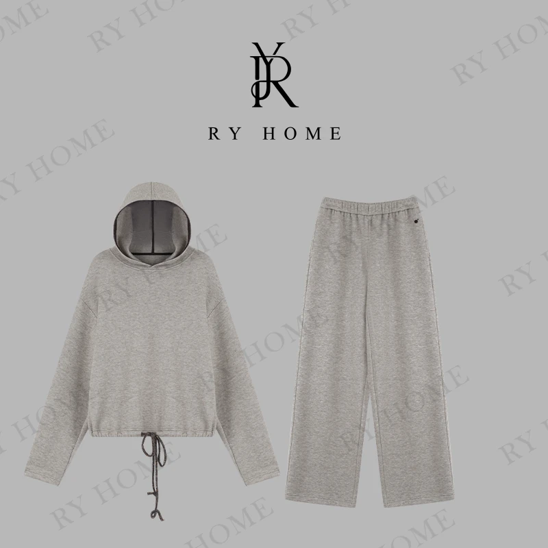 【容雨RYHOME】连帽卫衣休闲运动套装243ST1298
