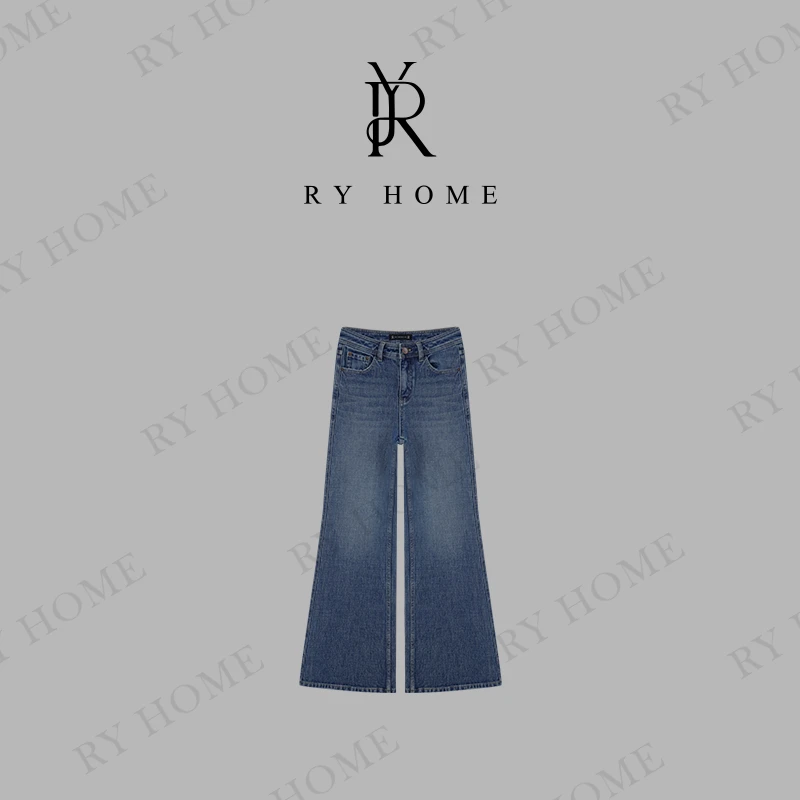 【容雨RYHOME】秋季新款水洗时尚微喇裤243K2247