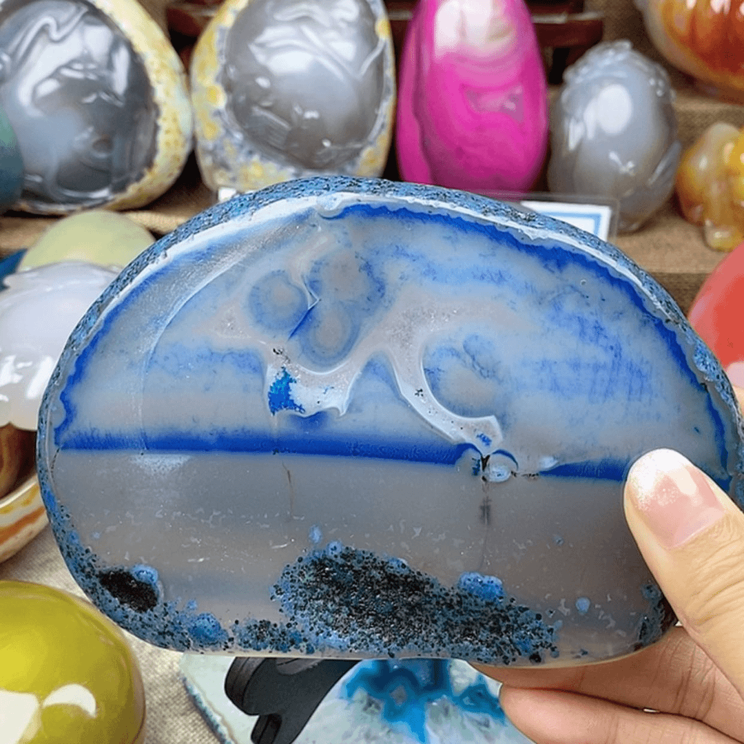 【闪购商品】玛瑙/玉髓一未镶嵌銀*吉