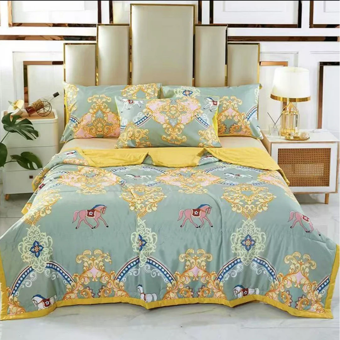 轻奢丝滑夏凉被空调被单人