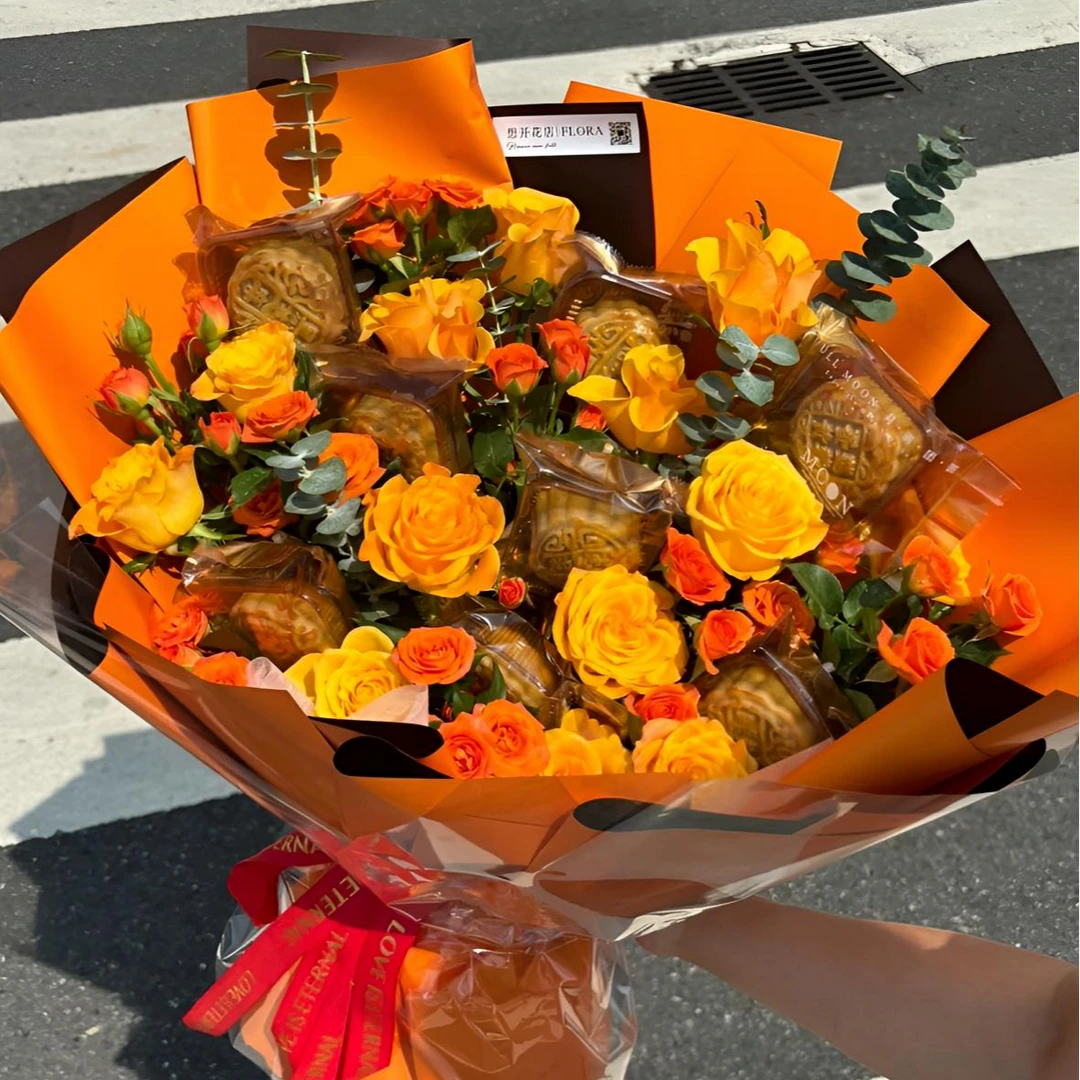 小众黄玫瑰 冬季鲜花送老师长辈送女友送老婆美好寓意同城速达