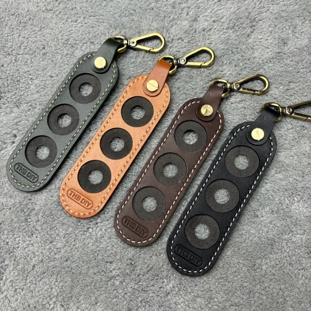 cuediy台球杆保护套收集器 真皮手工 优质皮料