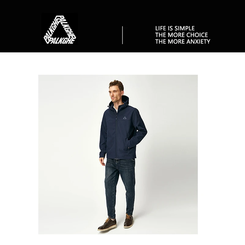 【三言优选】线下专柜3680！男士加绒防水连帽冲锋衣外套4001