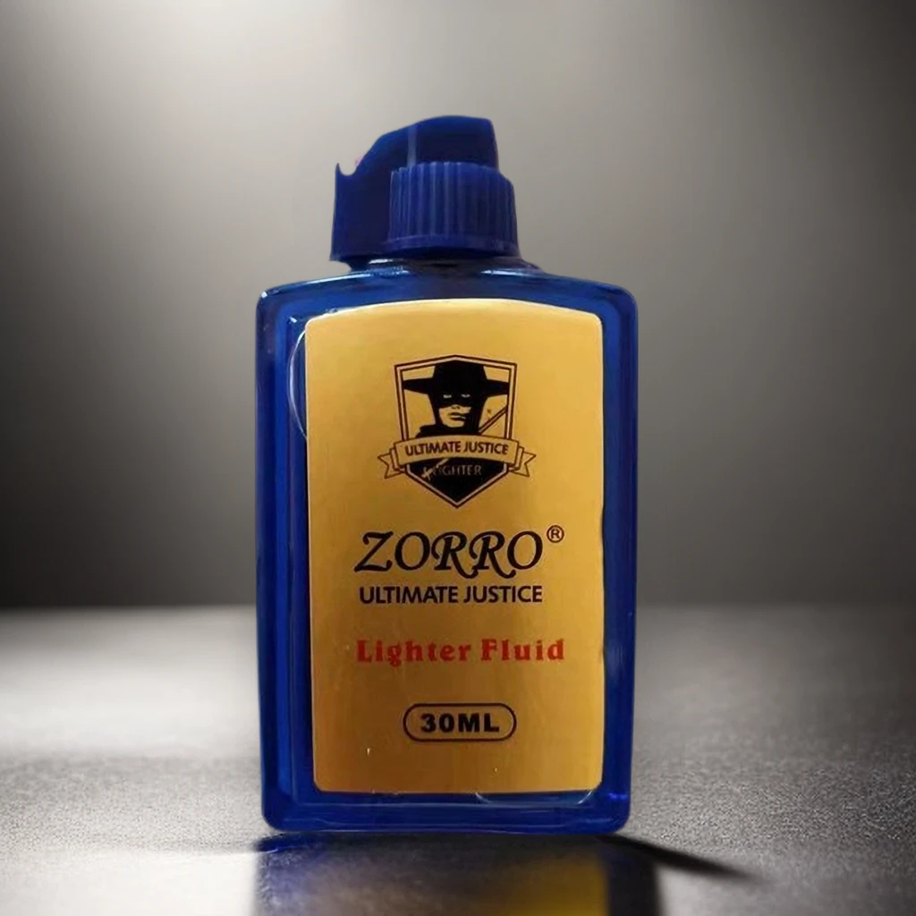 ZORRO原装【蓝色/红色油透明仓专用】 打火机油彩色火石棉芯补充液