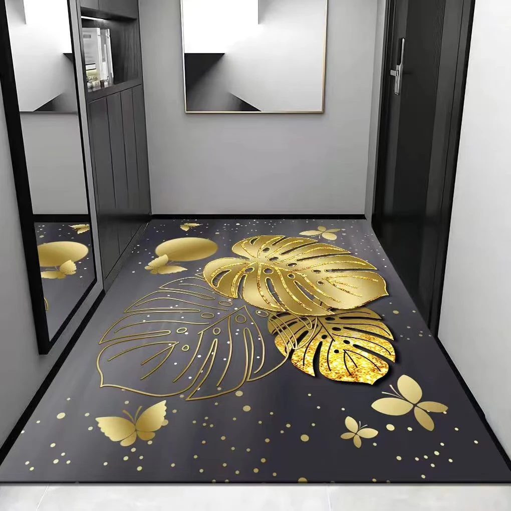 长长久久-硅藻泥地垫入户门地垫门垫家用耐脏防滑吸水可裁剪脚垫