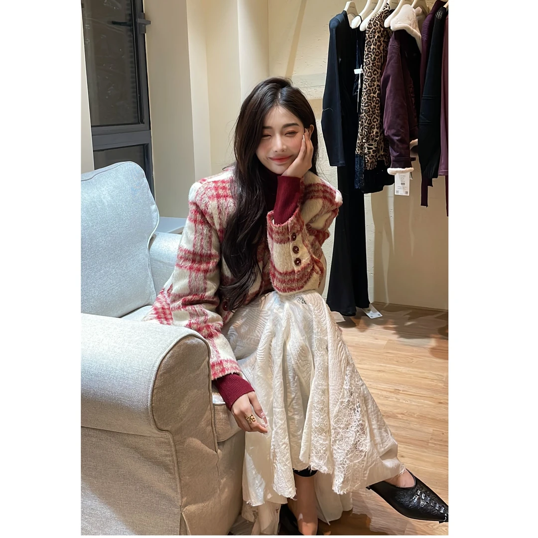 利达 NEW DADADA【法式浪漫】时尚百搭宽松半裙TDK3088