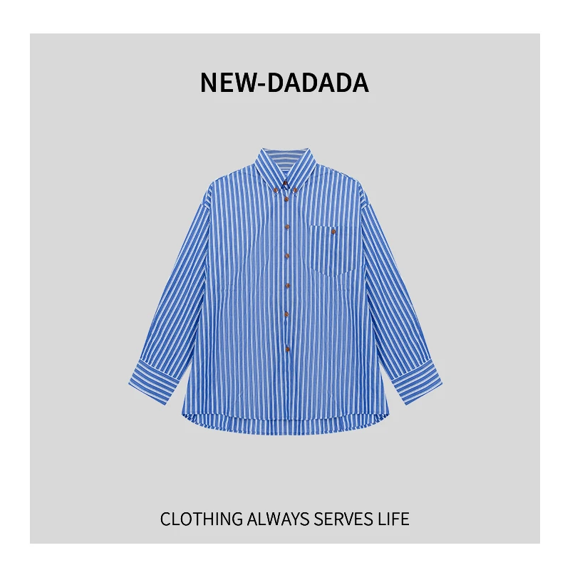 利达 NEW DADADA【迷海】高级感百搭时尚衬衫TDK1812