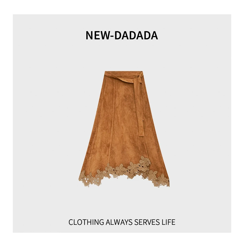利达 NEW DADADA【风起木棉】高级感百搭时尚半身裙TDK1007