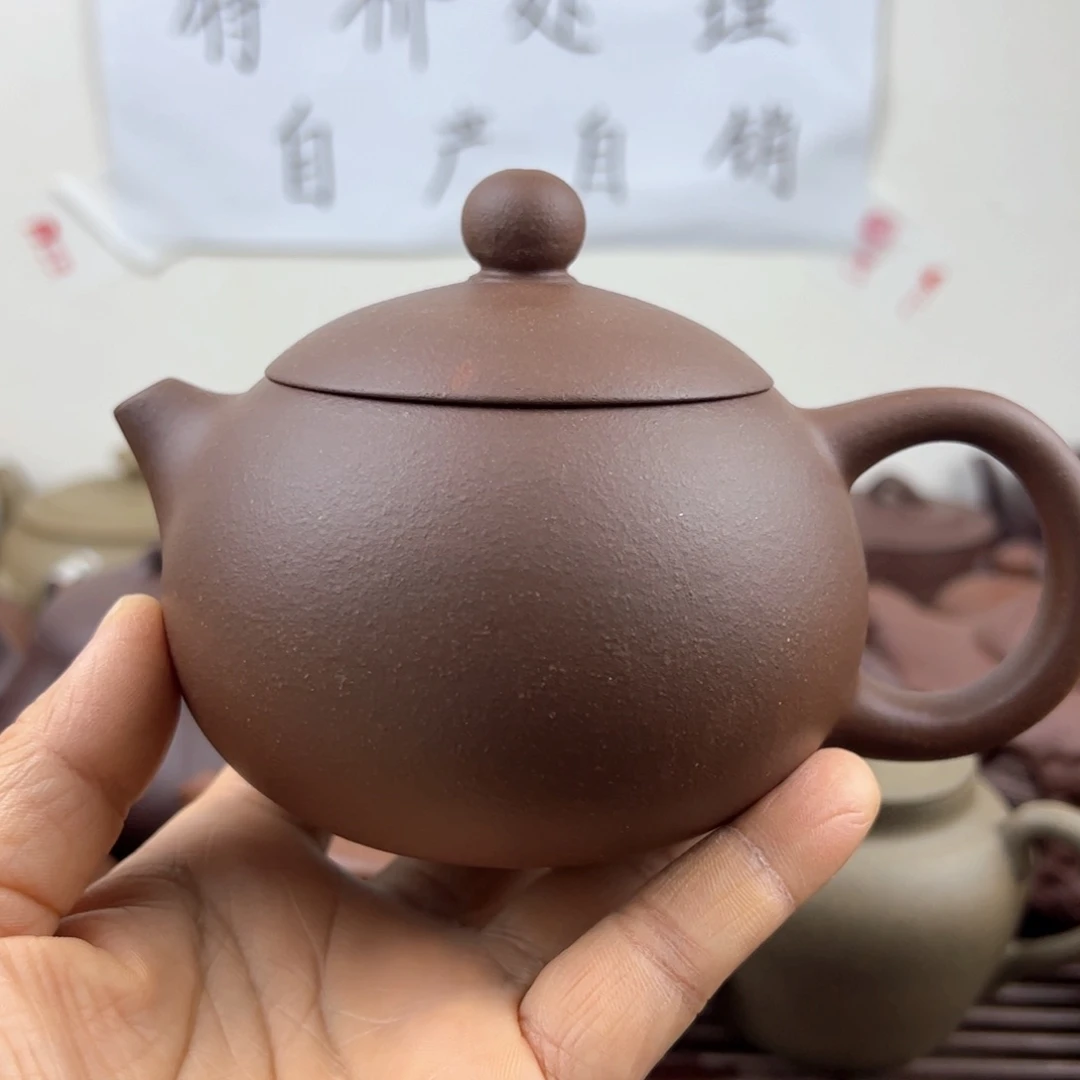 紫砂茶壶九*260cc西施花泥优惠价