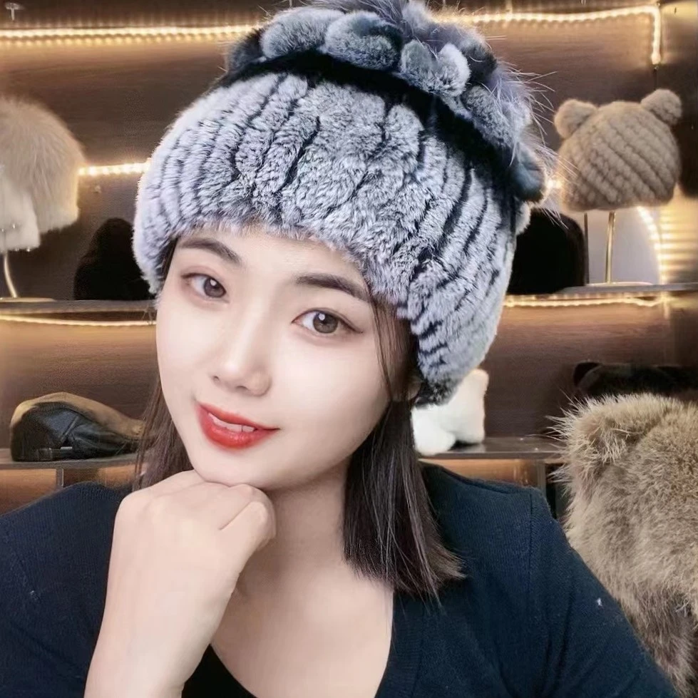 【冷美人】正品正版时尚百搭保暖洋气女神帽子包头护耳冬季冬天韩版