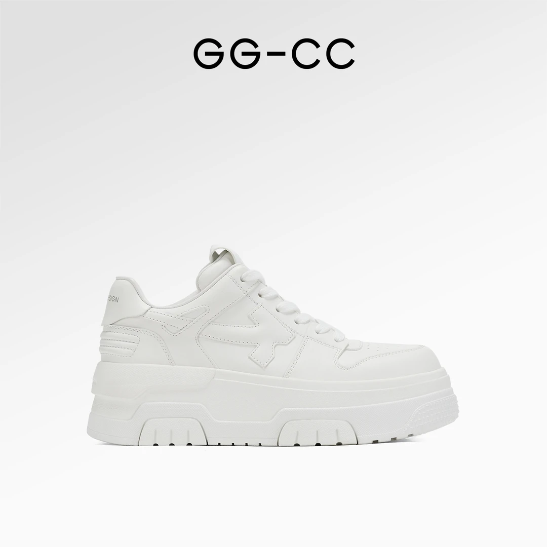 GG-CC【寻梦环游】休闲板鞋2024新款厚底增高运动女小白鞋3212