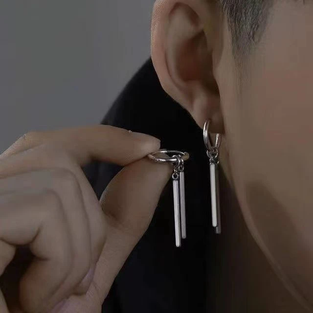 新年礼物耳环男潮高级感潮流个性痞帅耳饰男士耳钉索隆