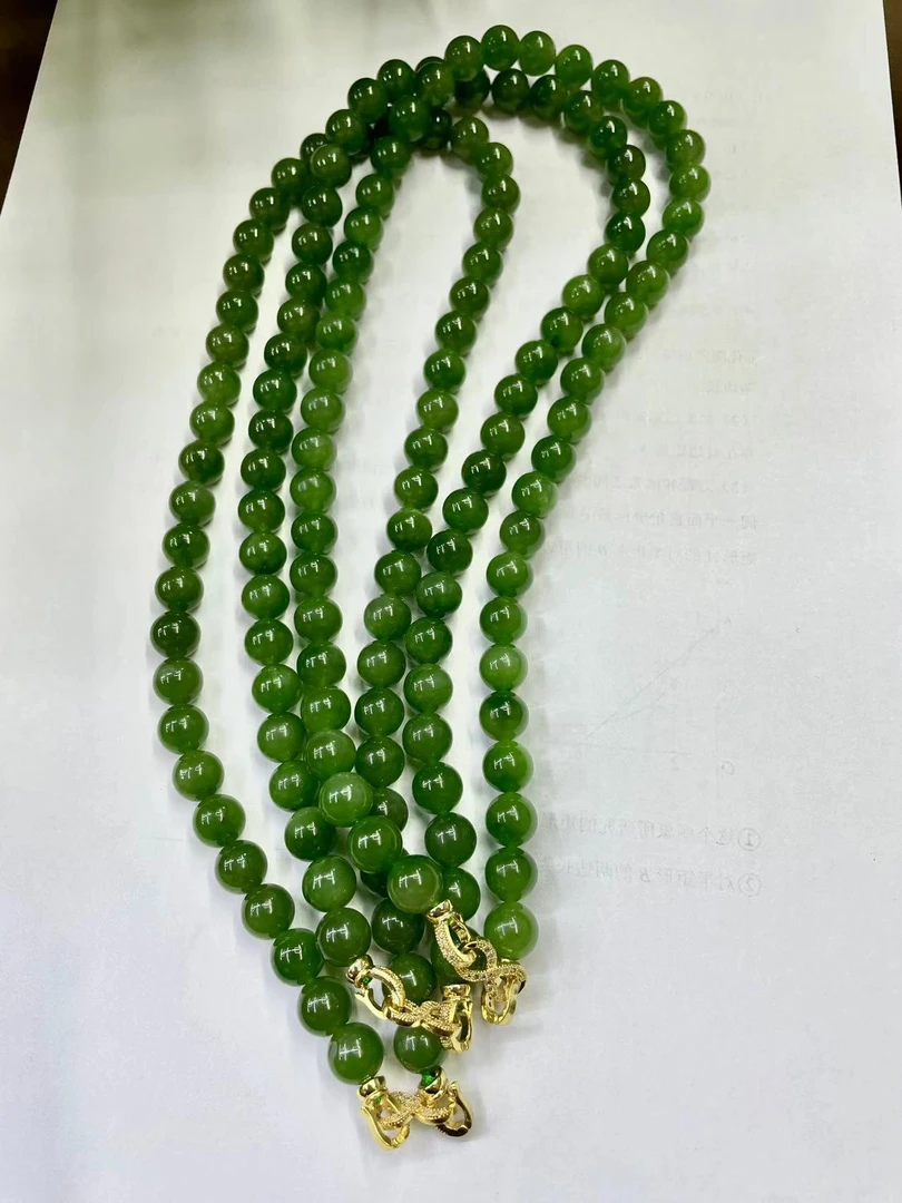 和田玉碧玉K9-10链子（多样性发货拍一发一）