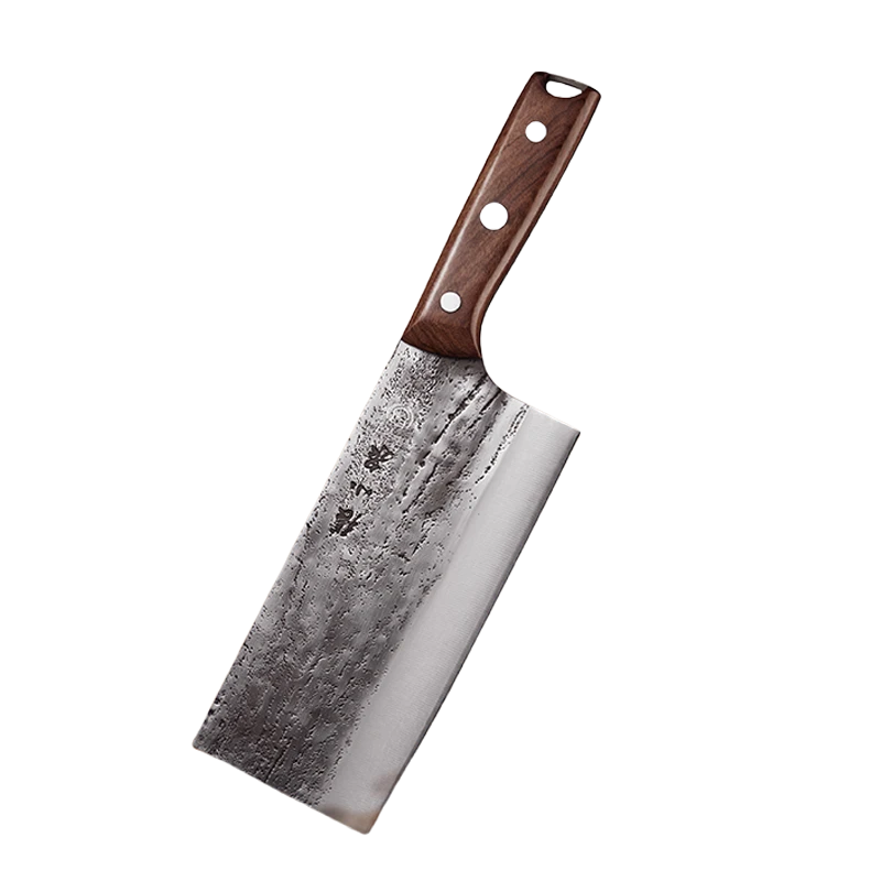 张小泉至臻高端中式手工锻打两用斩切刀家用超快切菜砍骨菜刀1把