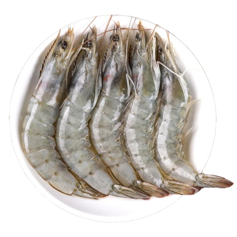 浪海情3040太平洋大虾1500g×1盒精选厄瓜多尔白虾盐冻单只拆解