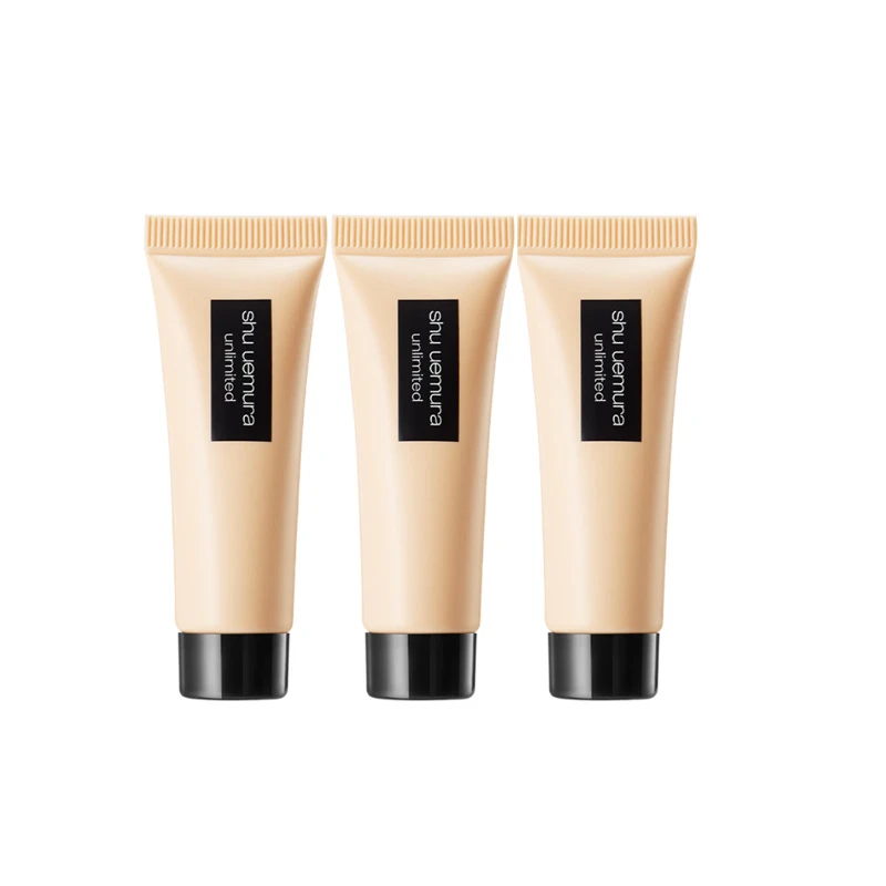 植村秀羽纱持妆粉底液58410ml×3个持色不暗沉