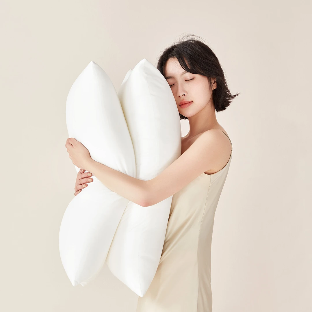 罗莱馨舒弹压花呵护对枕1对