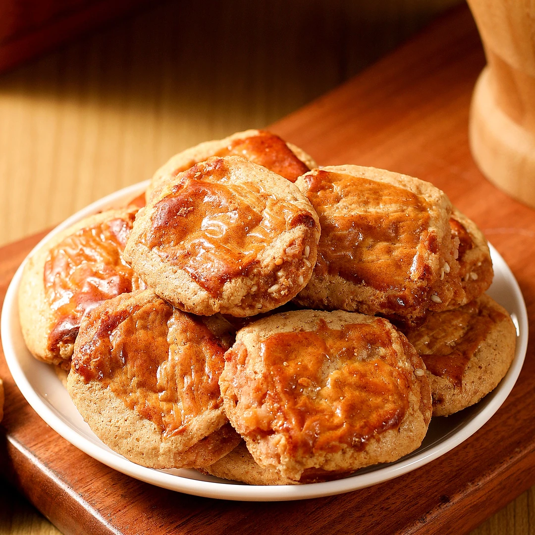 【店长推荐】鸡仔饼甜点独立包装美食解馋小吃糕点休闲食品整箱批发