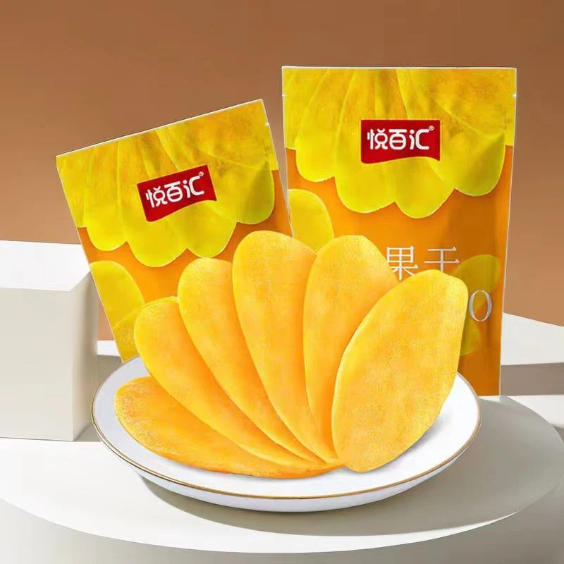 【悦百汇】办公室休闲网红零食香甜新鲜果脯酸甜软糯芒果干500g袋装
