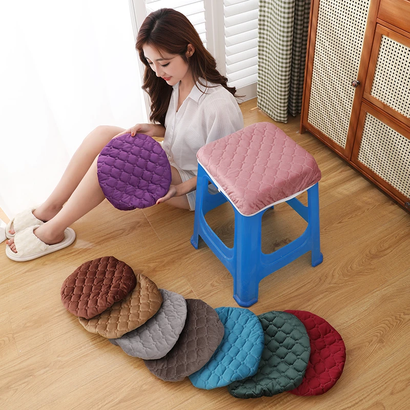 方形坐垫套罩夏季加厚四方正方形带绑带紧固带绑绳软屁垫透气座套