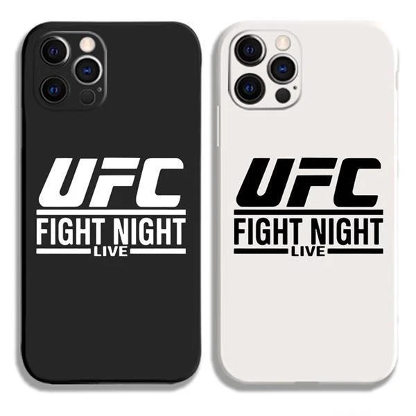 MMA综合终极格斗UFC手机壳适用iphone14promax液态硅胶vivo苹果15