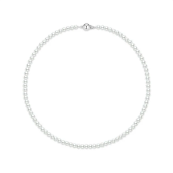 MEMORA/诗普琳小米珠淡水珍珠项链经典强光简约百搭气质ZN210002