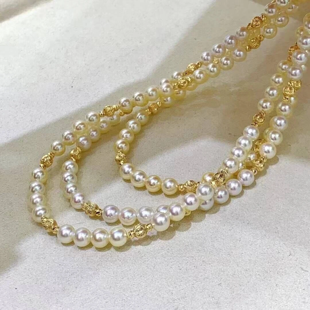 【小彤专属】Akoya5-5.5mm金豆豆项链定制