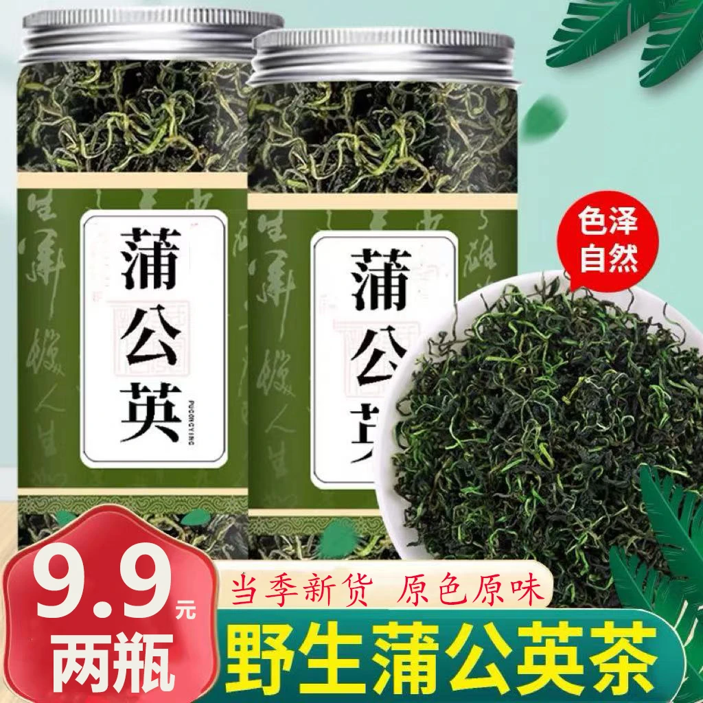 炒制长白山蒲公英茶叶根正宗特级花茶水果花茶叶自然