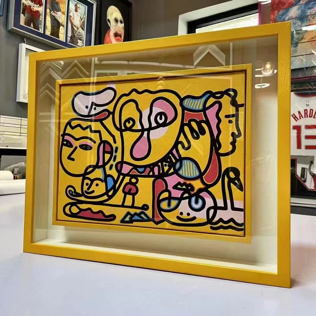 蹬红走绿 | 艺术家郑元无 版画/原作绘画抽象收藏