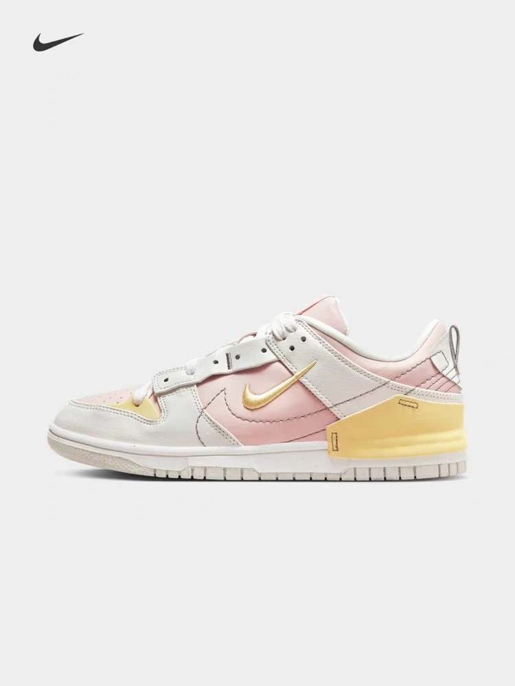 Nike耐克官方DUNK LOW DISRUPT女运动鞋刺绣板鞋冬低帮DV4024