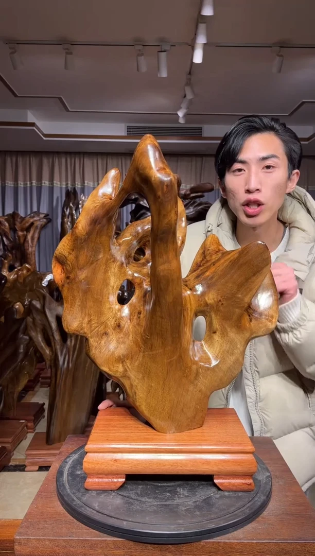 【闪购商品】金丝楠木自然摆件