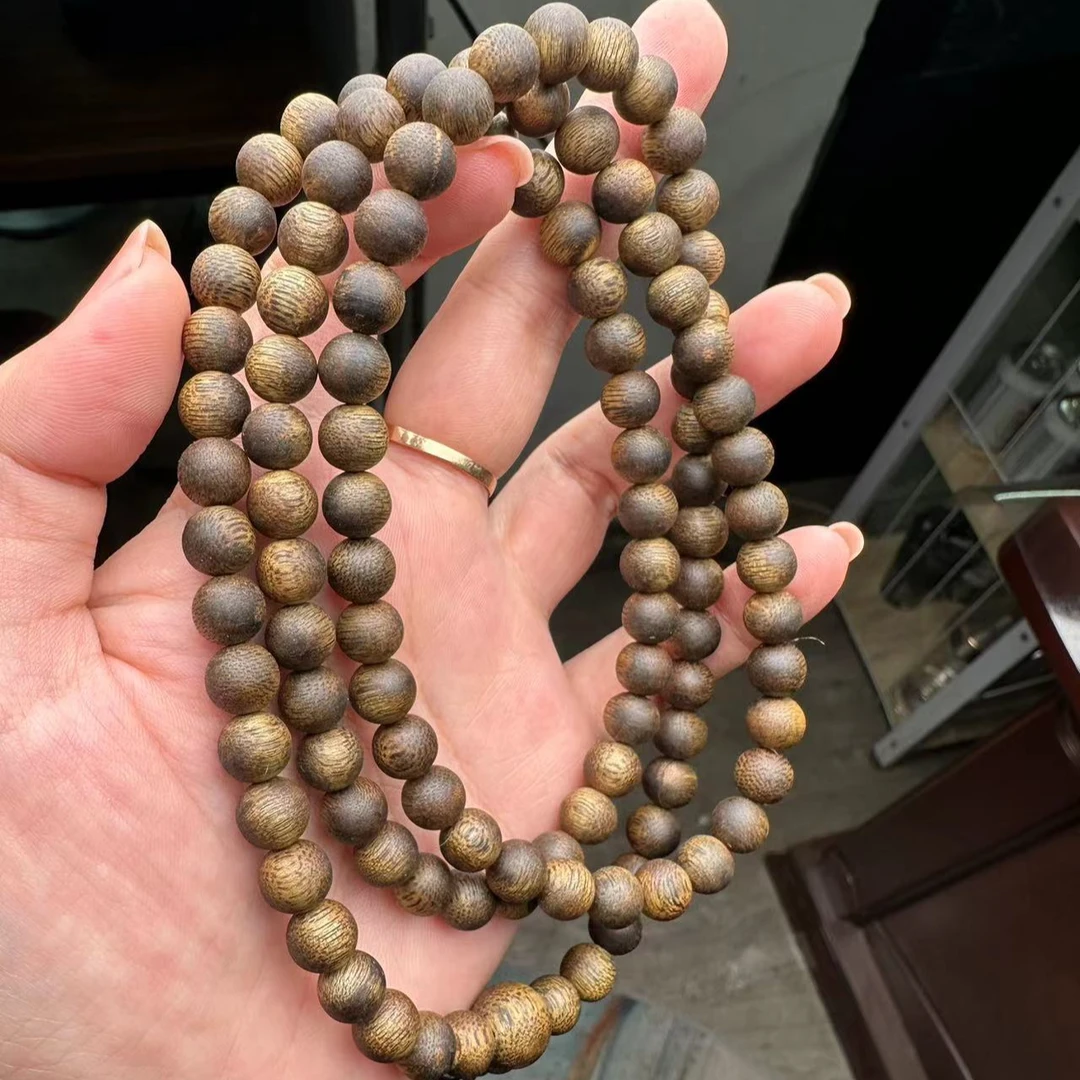 【上新了文玩精选】沉香8mm多圈手串脖挂