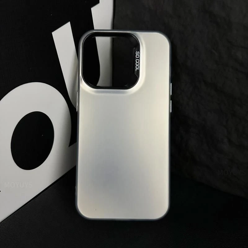 适用质感彩银苹果15手机壳iPhone14/13/12PromaxXS高级XR磨砂