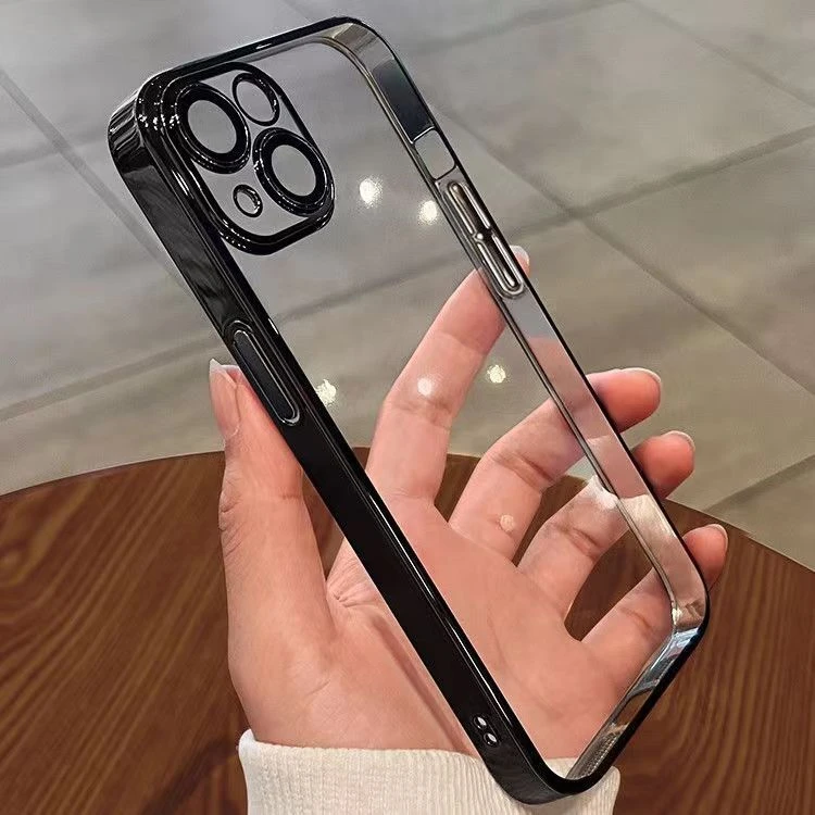 适用一体镜头膜苹果14手机壳超薄iPhone15Promax全包13/12软壳11