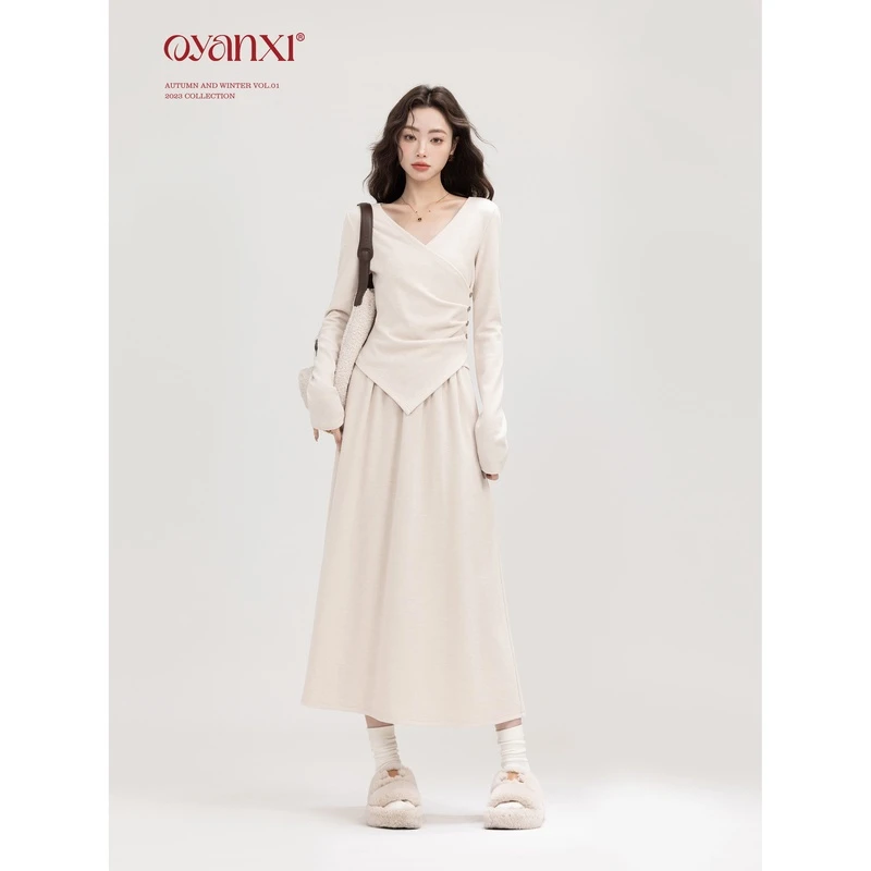 【OYANXI！清清！】尺码偏小 拍大一码轻歌曼舞上衣裤子 CY234336