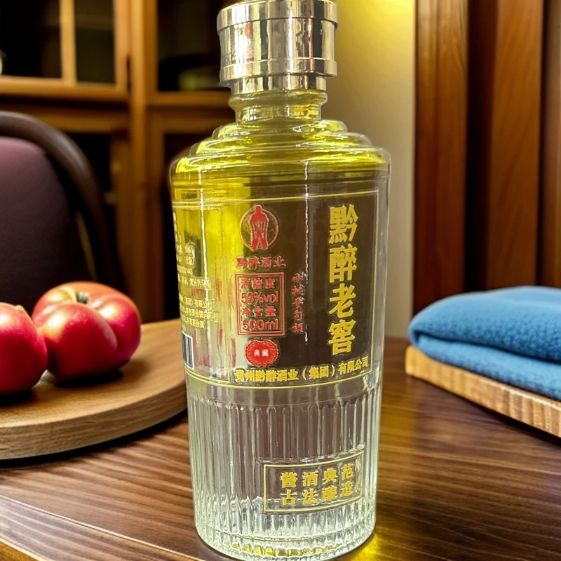 黔醉老酒纯粮食酿造纯坤沙礼赠婚宴自饮酱香型白酒53%Vol500ml