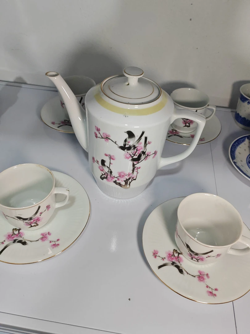 梅花茶具套装9件